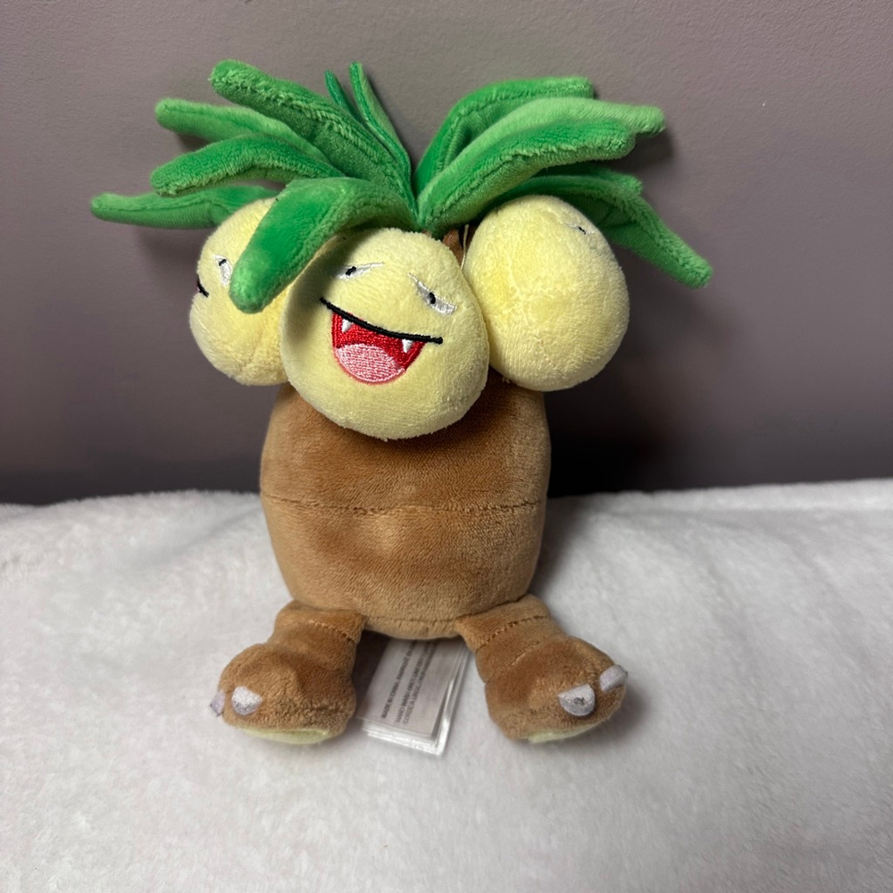 Pokemon Center Exeggutor Plush 7" Grass Type Pokemon Toy